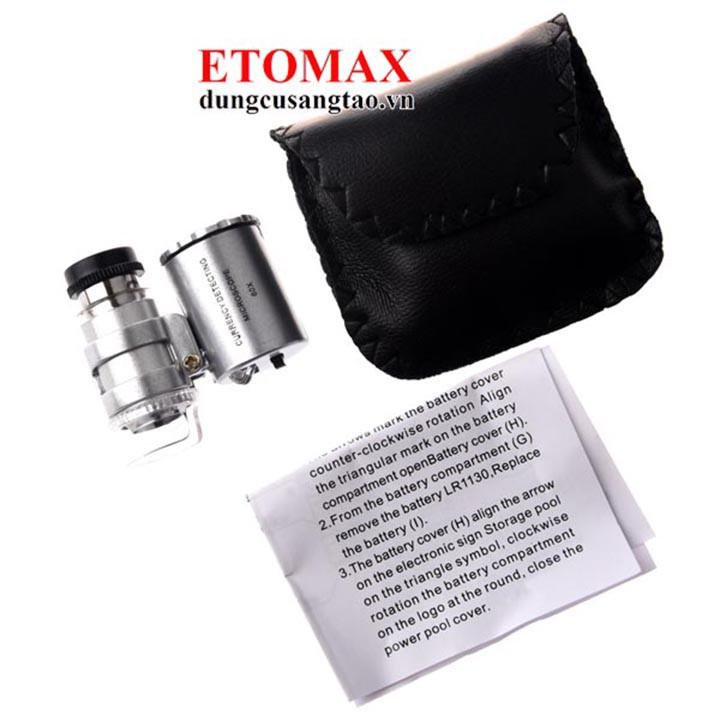Kính lúp cầm tay mini 60x v1