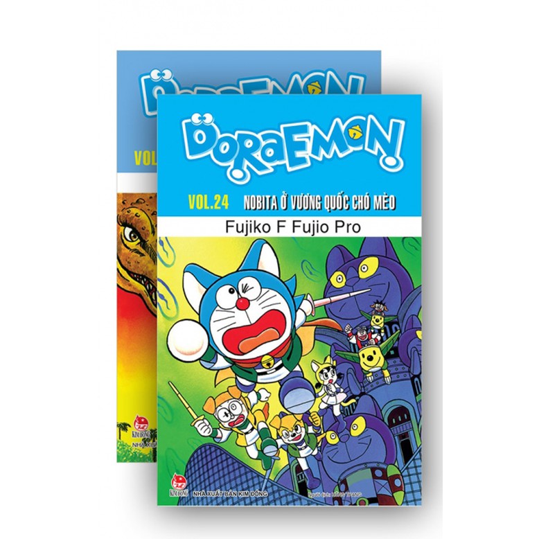 Sách - Doraemon Truyện Dài - Tập 24 - Nobita ở vương quốc chó mèo