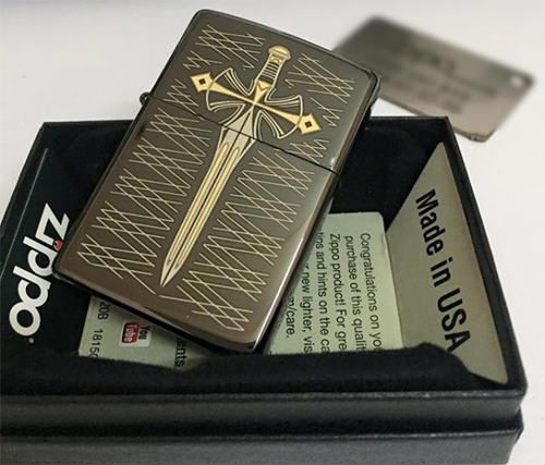Bật Lửa Zippo 28799 - Dagger Ebony