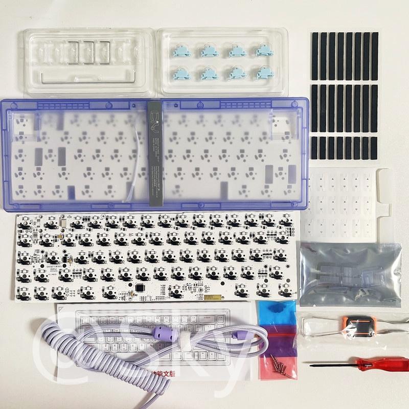 Bộ Bàn Phím Cơ Tùy Chỉnh Kèm 3 / 5 Ghim Cho Cherry Gateron Kailh CIY GAS67