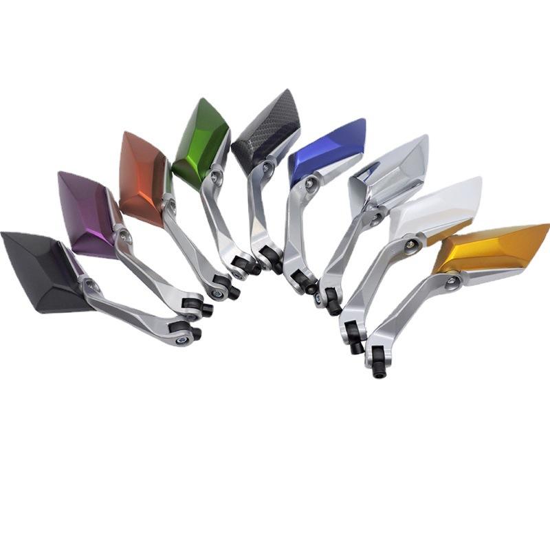 Đảm bảo chất lượng Gương chiếu hậu xe máy Gương chiếu hậu xe điện Phụ kiện sửa đổi xe máy Bộ phận trang trí Gương chiếu hậu phản quang kim cương