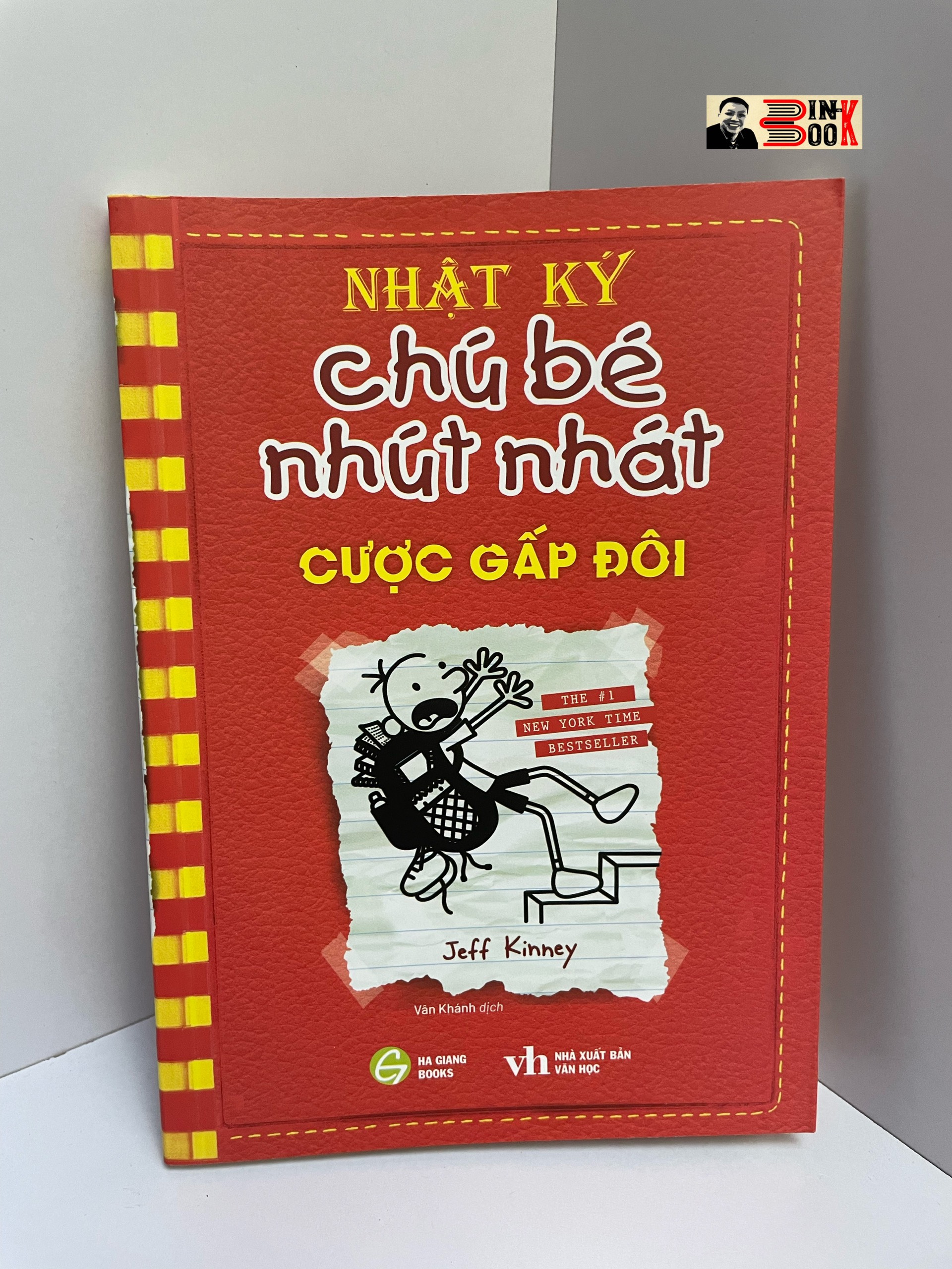 NHẬT KÝ CHÚ BÉ NHÚT NHÁT – CƯỢC GẤP ĐÔI - Tiểu thuyết hay nhất thế giới về tuổi thơ suốt 01 năm - #1 Newyork Time Best Seller – Hà Giang Books – NXB Văn Học
