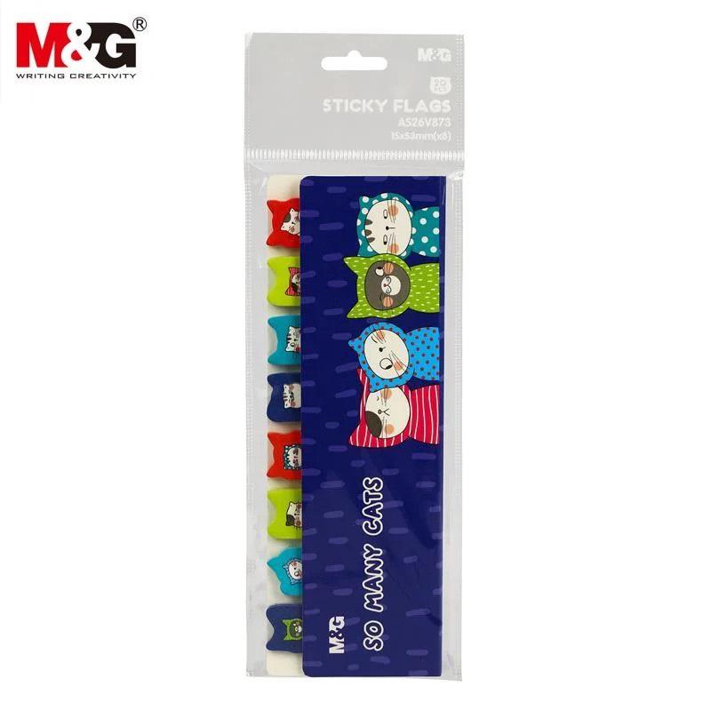 Giấy phân trang / đánh dấu trang / Sticky Note M&amp;G So Many Cat AS26V873 YS-945, 8 sheet * 20pcs