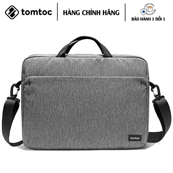 TÚI XÁCH TOMTOC (USA) SHOULDER BAG DÀNH CHO MACBOOK 15″16″, bảo vệ hoàn hảo chống va đập và trầy xước - hàng chính hãng