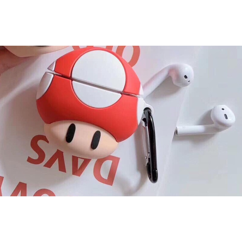 Case Silicon dành cho Airpods Mario