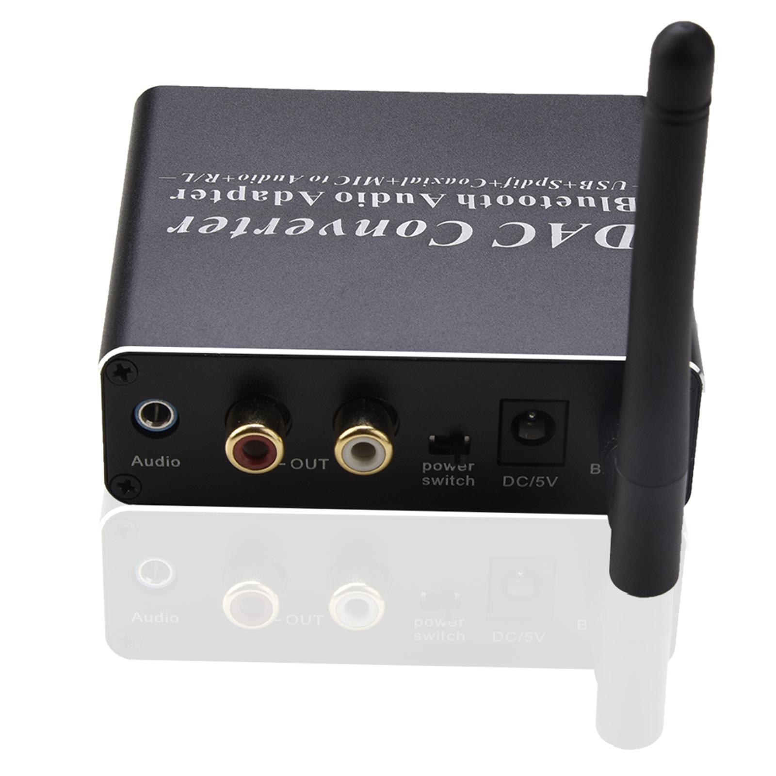 Digital to Analog Audio Converter Bluetooth 5.0 Receiver for Ktv Mobile Bluetooth Music