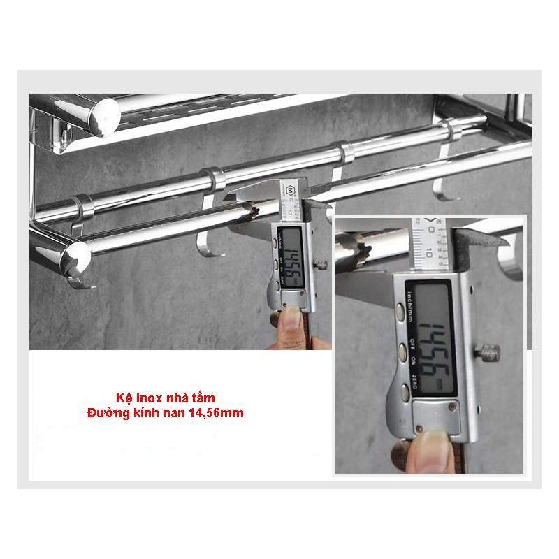 Kệ Inox nhà tắm kệ treo khăn nhà tắm bằng chất liệu Inox