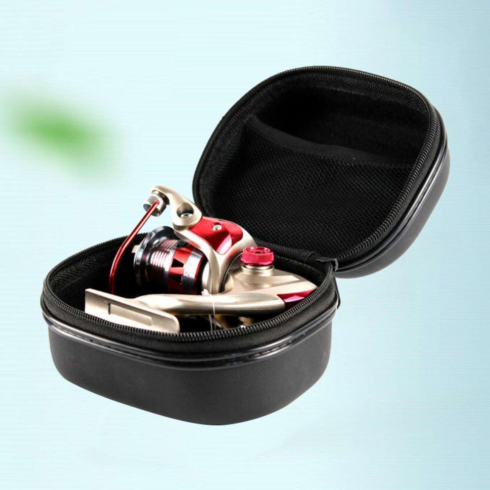 Neoprene Fishing Reel Cover Bag Protective Trolling Case Organizer Black