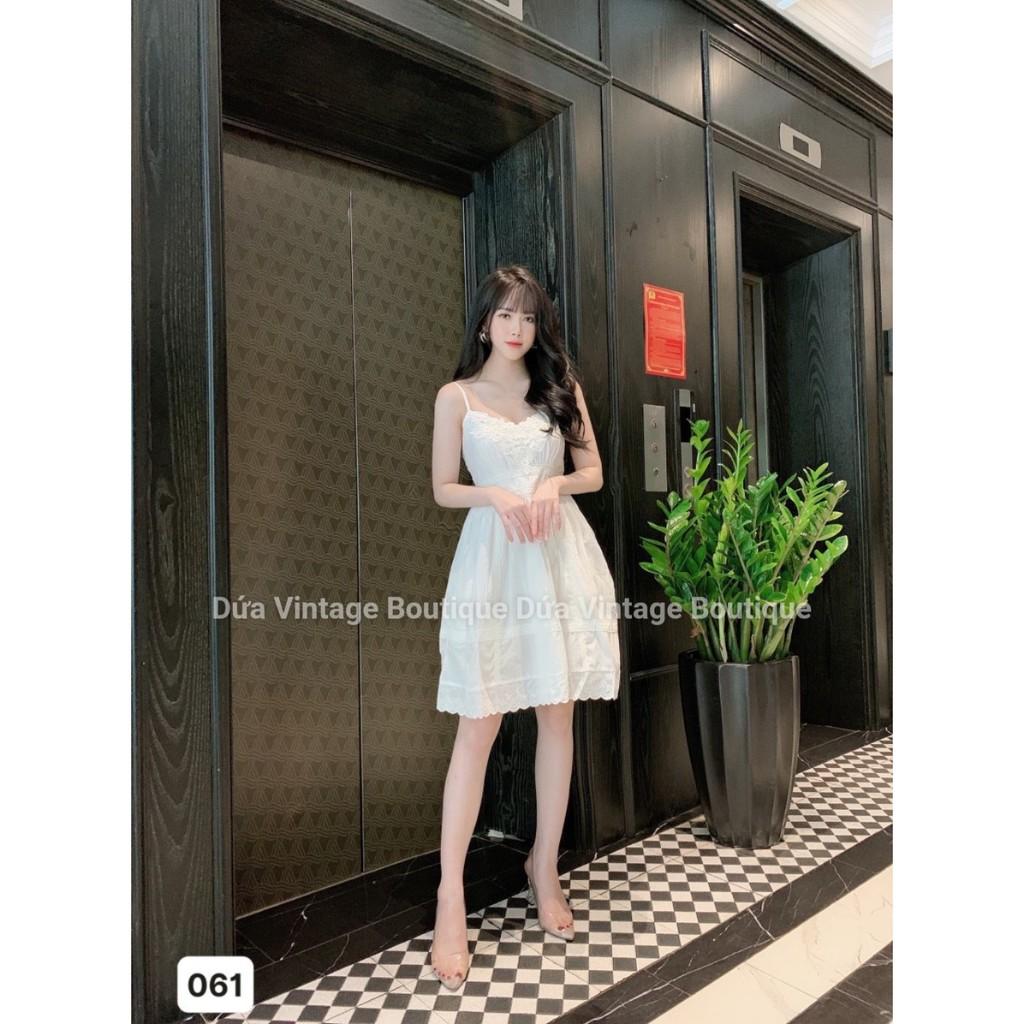 Váy babydoll 2 dây cao cấp V061