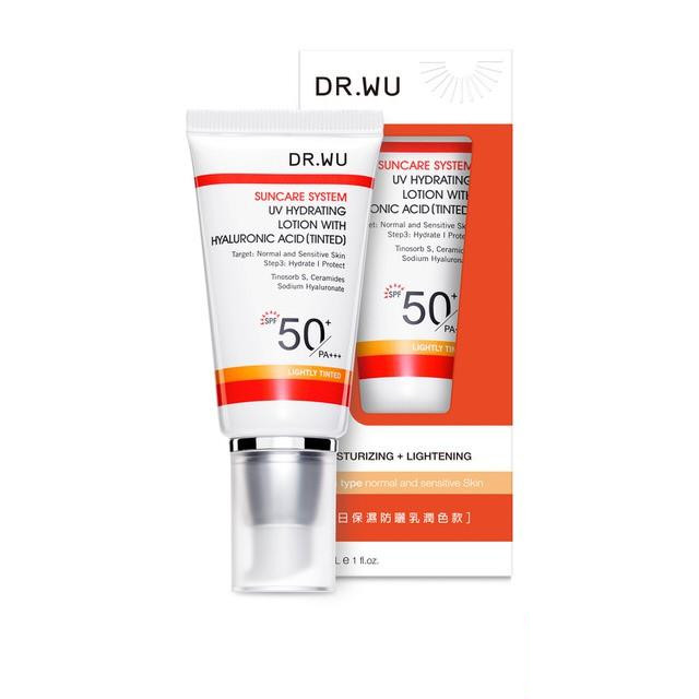 Dr.Wu Đài - Kem chống nắng SPF50 PA+++ (Tinted) 30ml