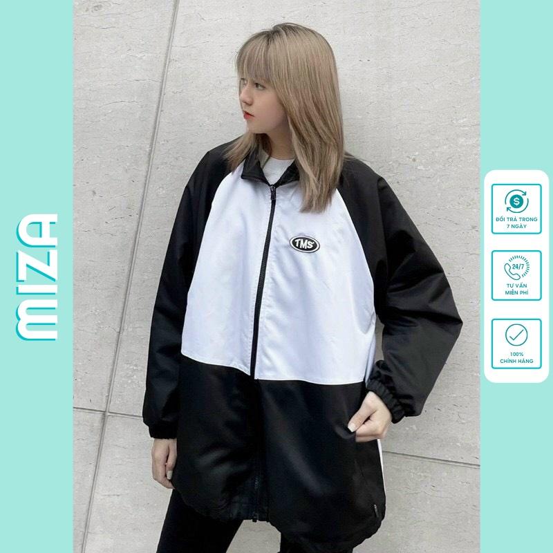 Áo bomber jacket dù 2 lớp khoác nữ nam unisex gió cúc bấm form rộng local brand ulzzang phong cách hàn quốc đep MIDSIZE