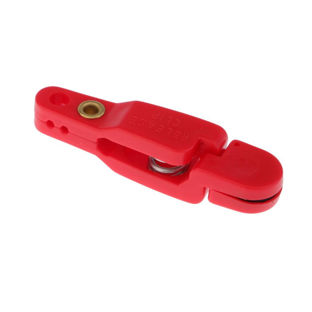 3 X Plastic Snap Release Clip For Weight Planer Board Kite Heavy Tension Red