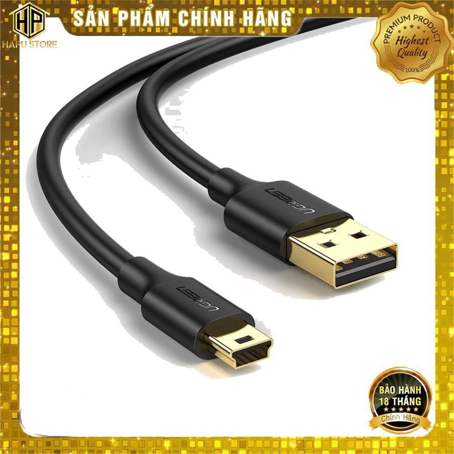 Cáp Mini USB 2.0 cao cấp Ugreen 10355 10385 30472 10386 US132 - Hàng Chính Hãng