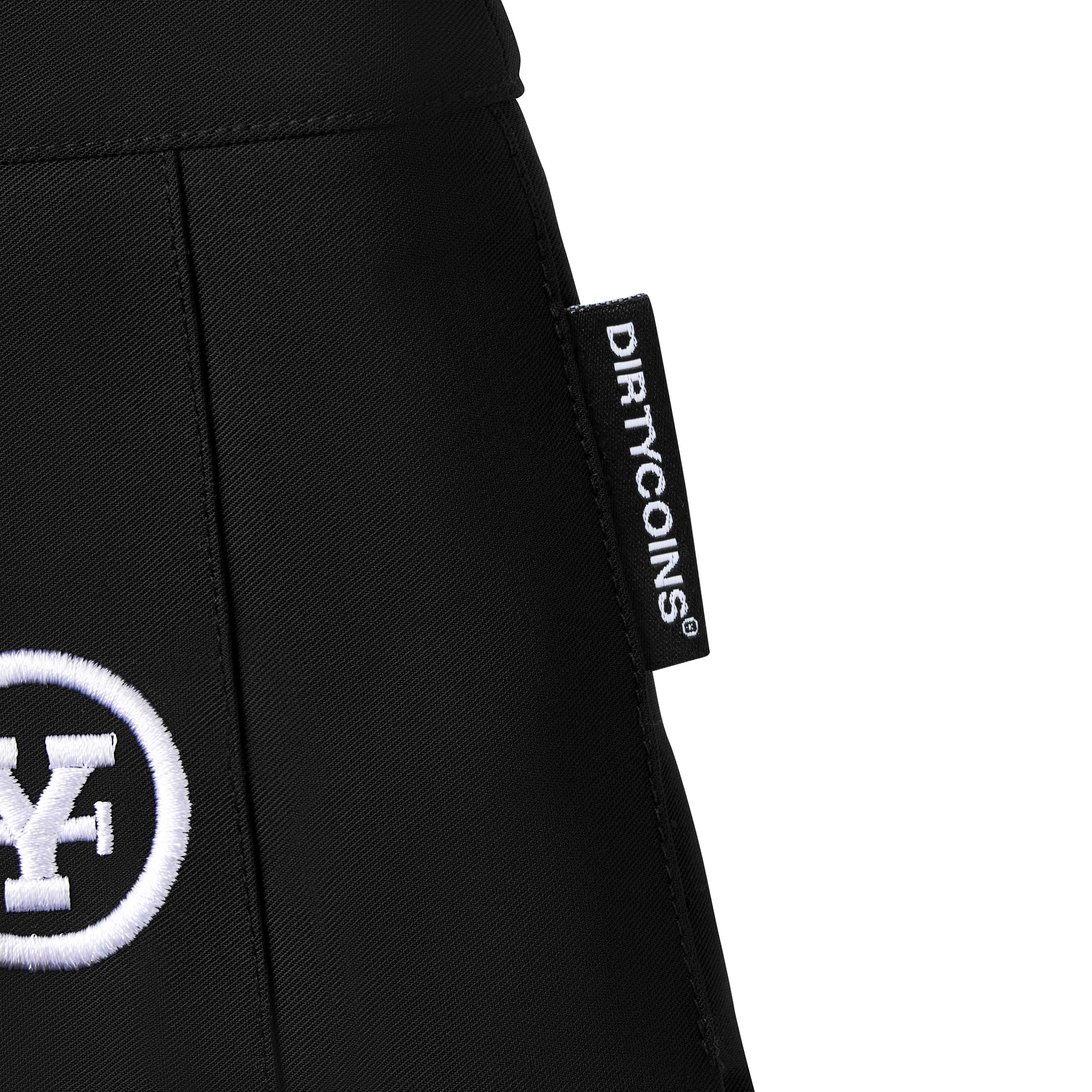 Váy DirtyCoins Logo Tennis Skirt – Black