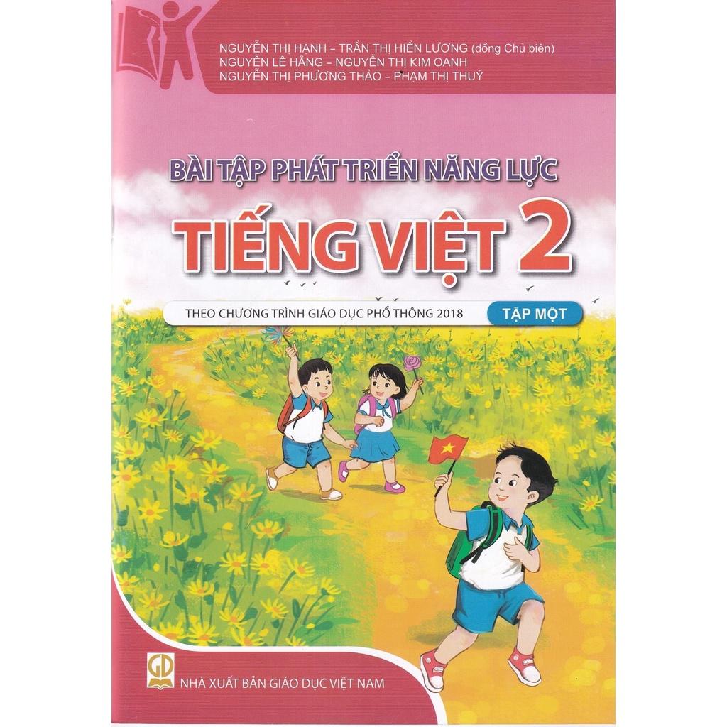 Sách - Bài tập phát triển năng lực môn Tiếng Việt lớp 2 tập 1 - Theo chương trình giáo dục phổ thông 2018