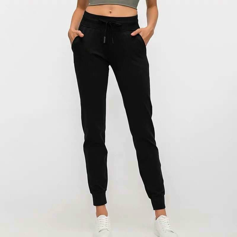 Quần Jogger Thun Nữ - Quần Dài Jogger Thun Thu Đông Nữ Bo Gấu