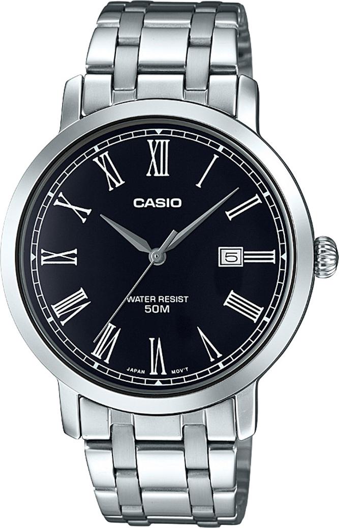 Đồng Hồ Nam Casio MTP-E149D-1BVDF Dây Kim Loại - Mặt Số La Mã Cổ Điển