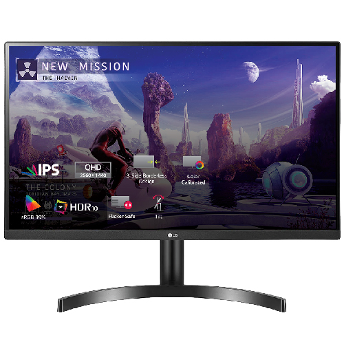 Màn Hình Gaming LG 27QN600-B 27 inch QHD (2560x1440) 75Hz / HDR / IPS / AMD FreeSync - Hàng Chính Hãng