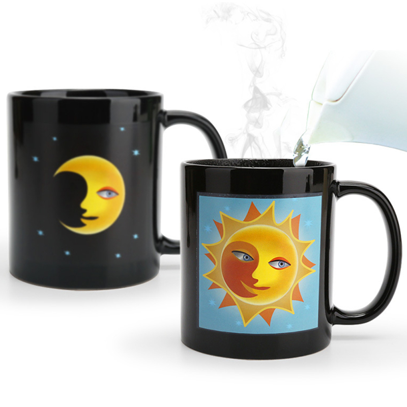 QUÀ TẶNG LƯU NIỆM LY ĐỔI MÀU MẶT TRĂNG - MẶT TRỜI (SUN &amp; MOON COLOR CHANGING CUP)