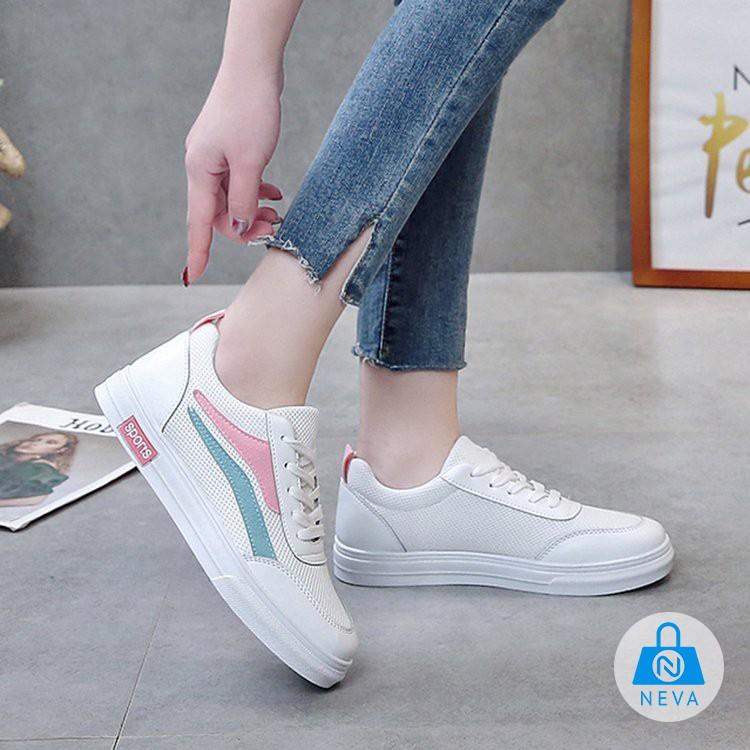 (HÀNG MỚI) GIÀY NỮ TRẮNG HOT NHẤT 2019 NEVA2598