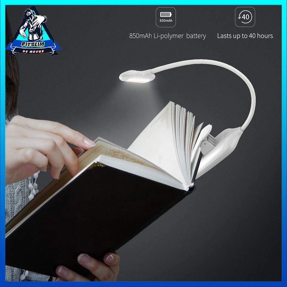 Đèn LED có thể sạc lại đọc sách linh hoạt bàn điều chỉnh độ sáng