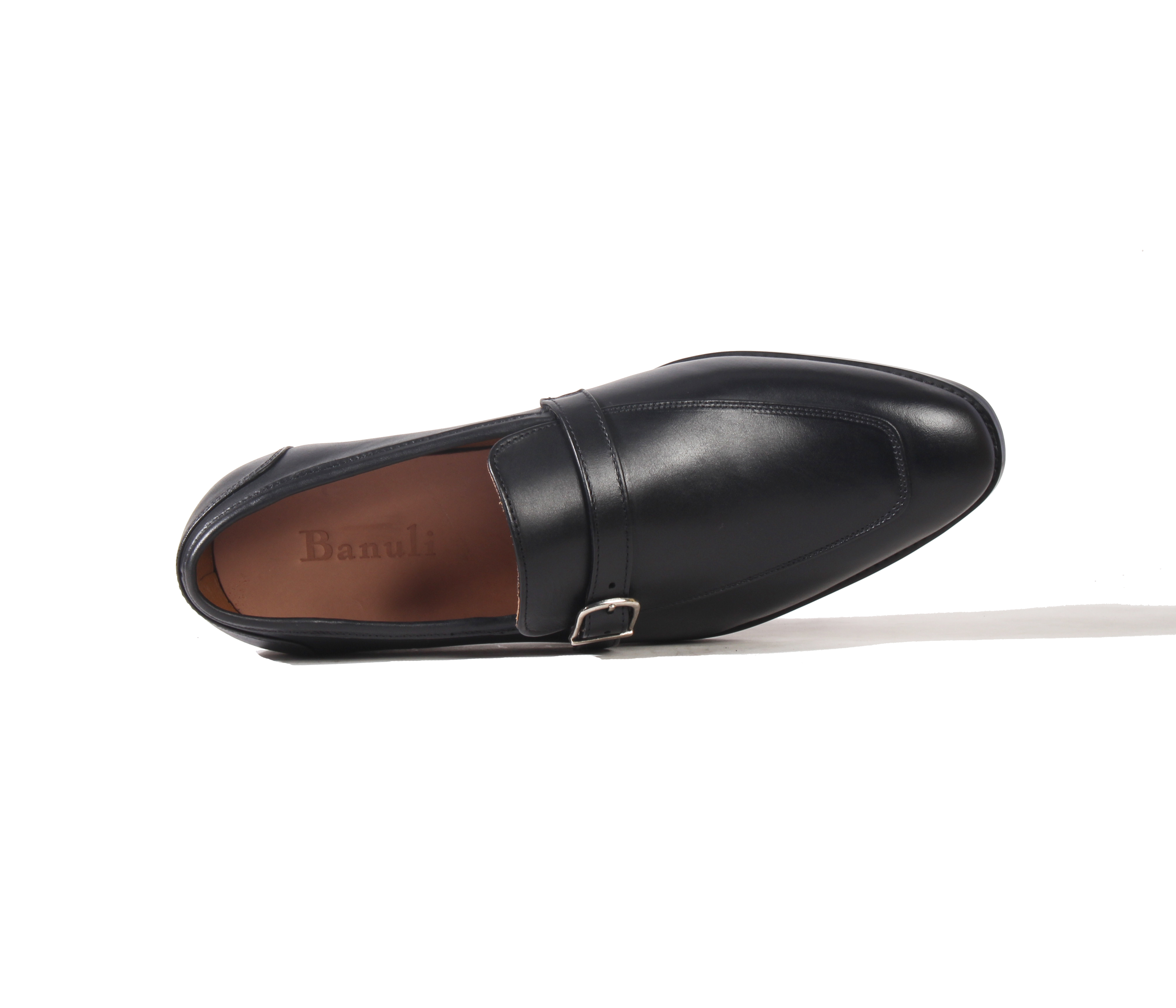 Giày Tây Lười Công Sở Banuli Nam Monk Strap Loafers H1ML1M0