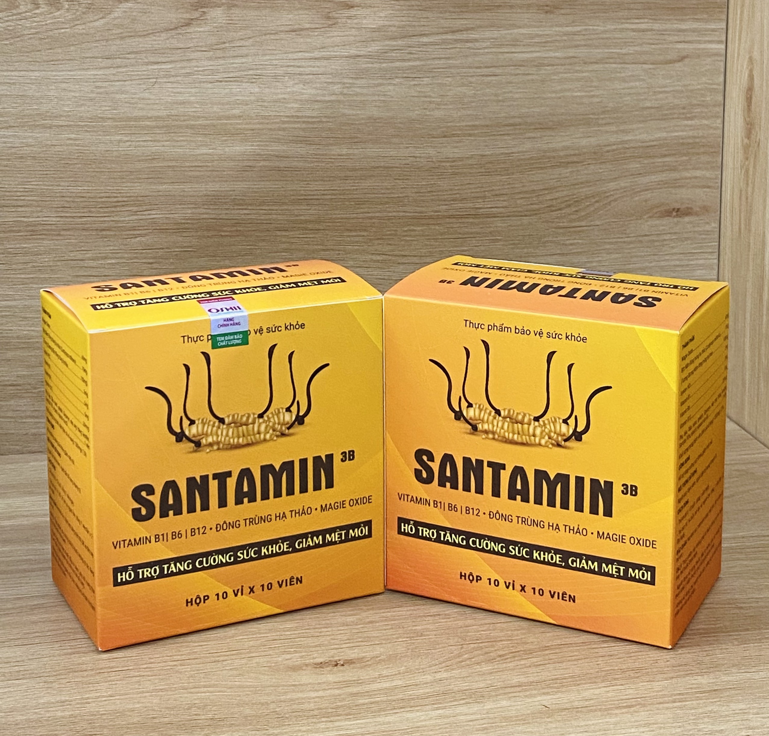 Viên Uống Hỗ Trợ Tăng Cường Sức Khỏe Giảm Mệt Mỏi Santamin 3B Santafa Hộp 100 viên