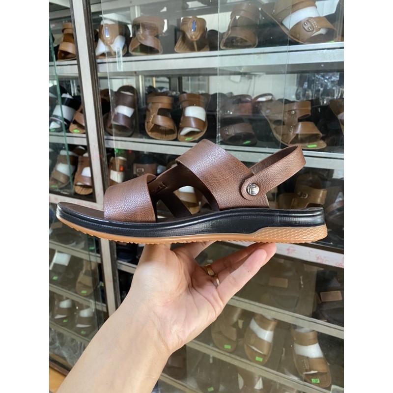 Dép da sandal nam dép da nam đế kếp