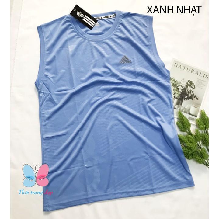 Áo thun Nam Sát Nách Size từ 43-85kg thun lạnh mềm mát - AN40