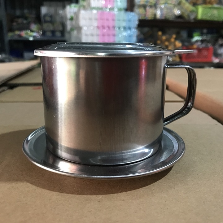 Phin pha cafe inox cao cấp không gỉ loại dày
