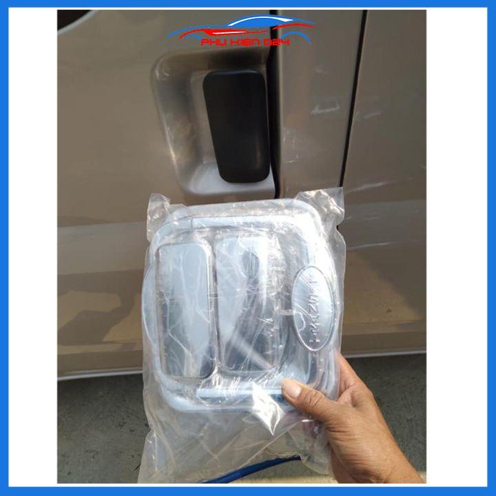 Ốp tay hõm mạ crom Transit 2014-2015-2016-2017-2018-2019-2020-2021 sáng bóng chống trầy bảo vệ cửa xe ô tô