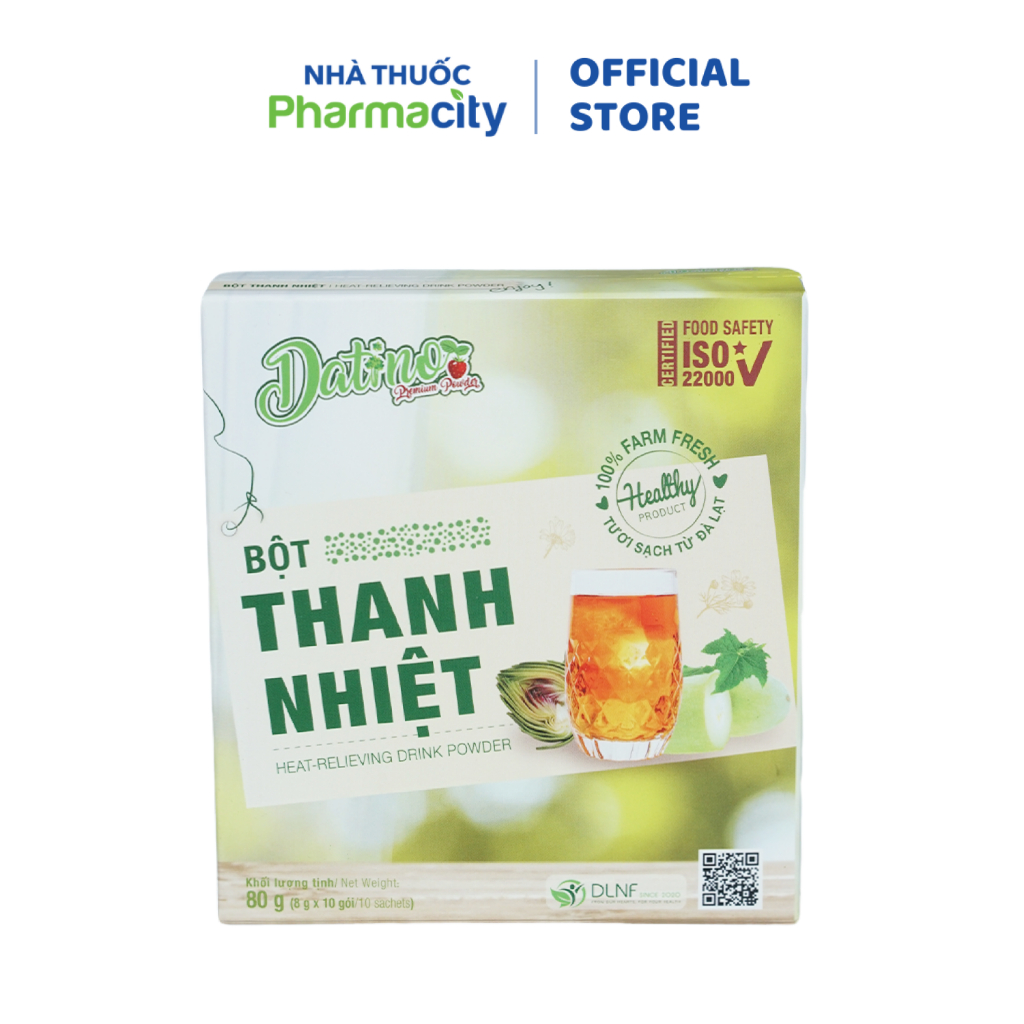 Bột thanh nhiệt DATINO (Hộp 10 gói)