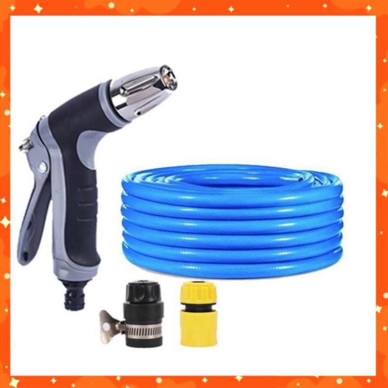 Bộ dây và vòi xịt tăng áp rửa xe tưới cây 3-5M 206817
