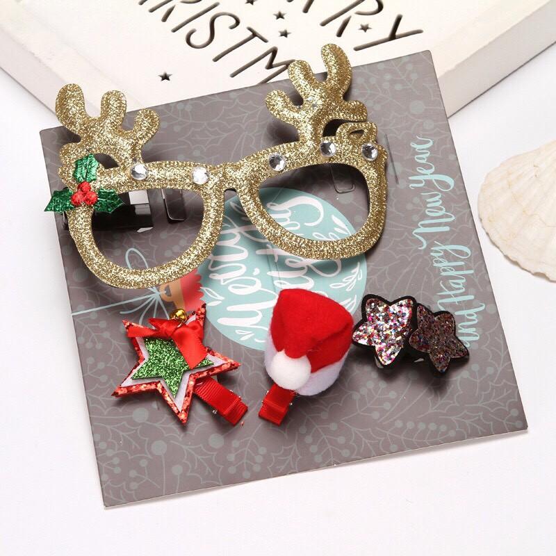 Set 4 món phụ kiện noel siêu đáng yêu