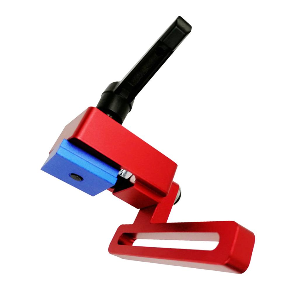 MITRE Theo Dõi Dừng 45 Loại T-Khe Cắm T-Bản Nhạc Mô Hình Gỗ DIY Dụng Cụ Bằng Tay Hợp Kim Nhôm