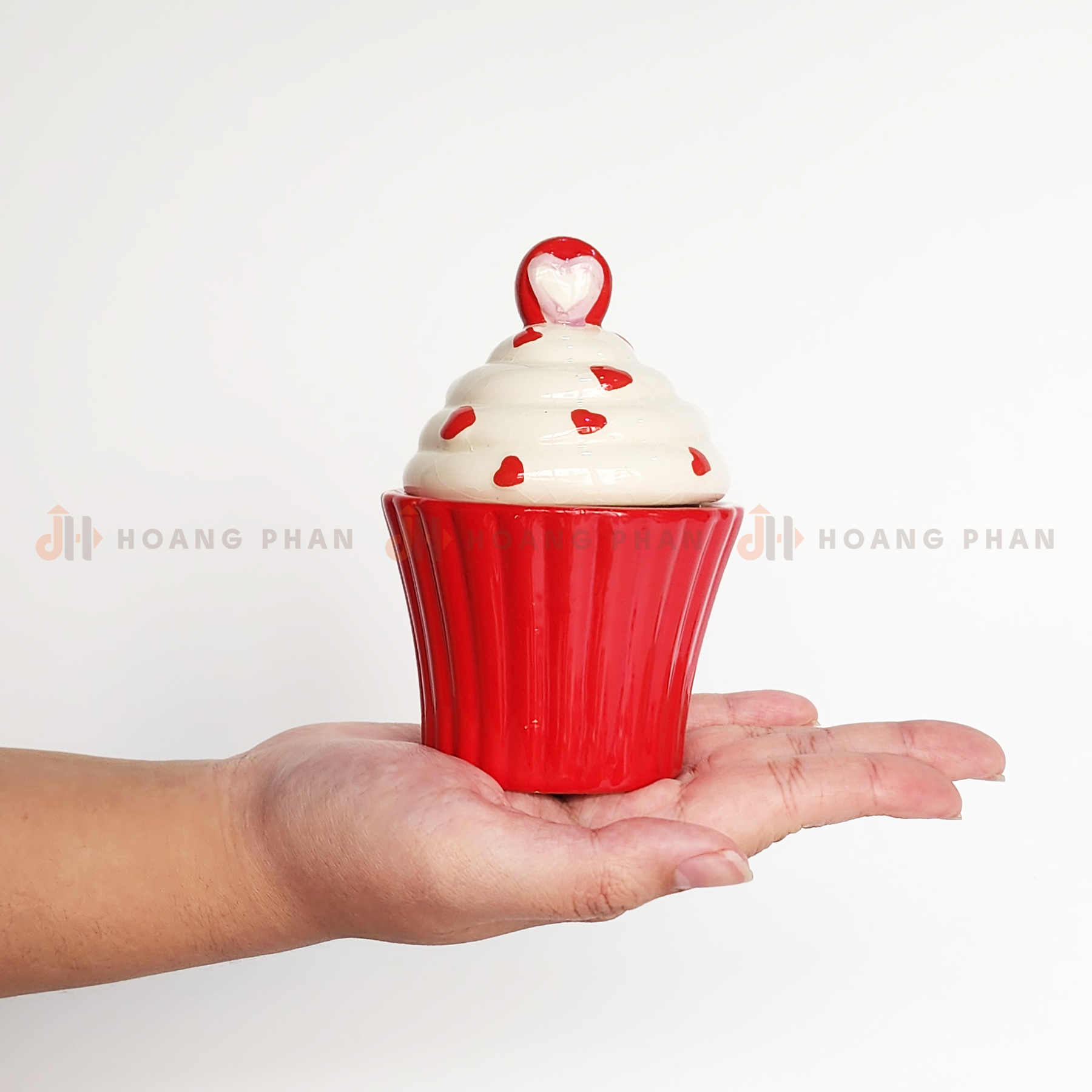 Hũ gốm Cucake đa năng