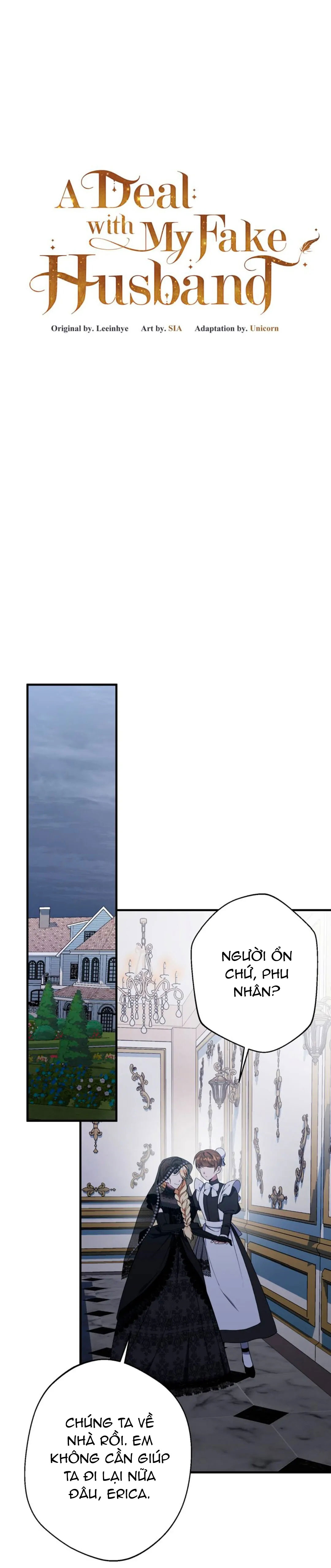 thỏa thuận với người chồng giả của tôi chapter 1.1 9