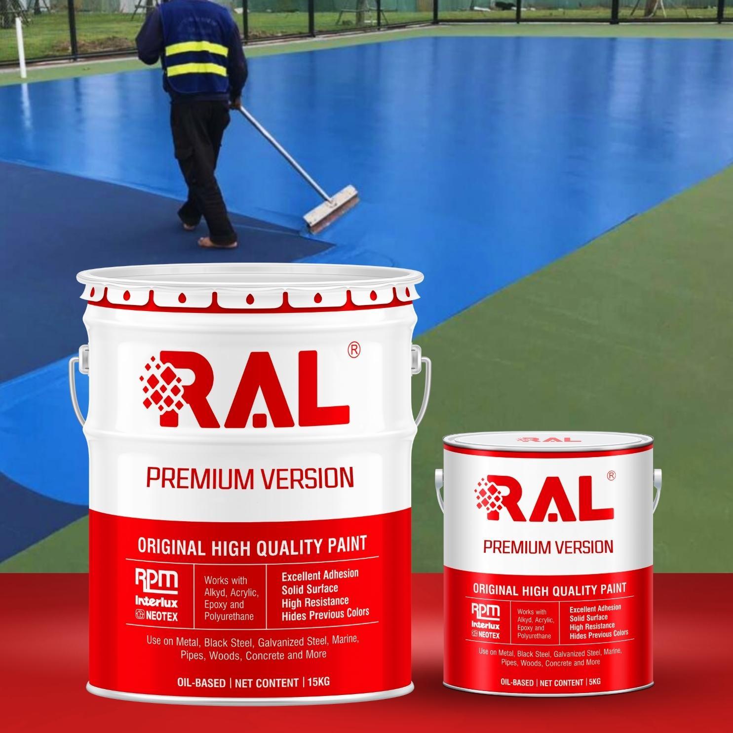 Sơn sân thể thao Epoxy tự san RAL SPORT GUARD SL - 5KG