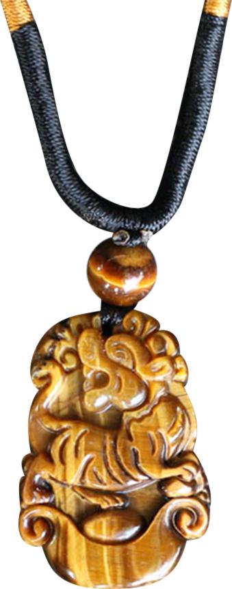 Mặt Dây Chuyền 12 Con Giáp Đá Mắt Hổ Ngọc Quý Gemstones
