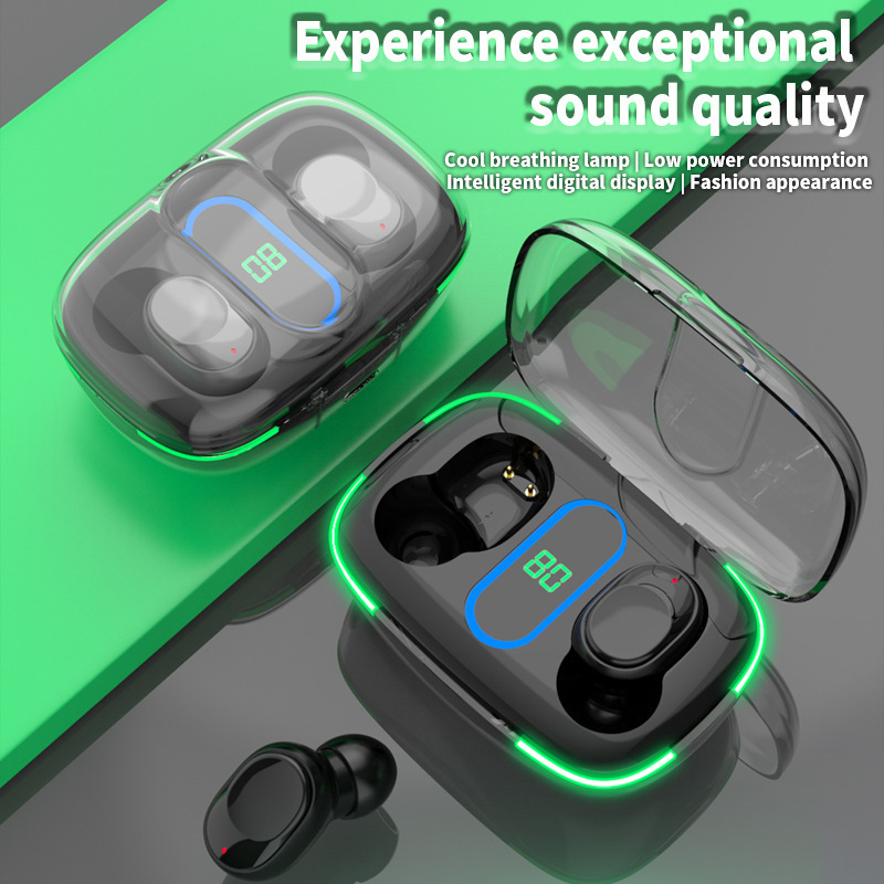 Tai Nghe Bluetooth Không Dây Nhét Tai Bluetooth 5.3 LT/Y PRO TWS True Wireless - Hàng Chính Hãng