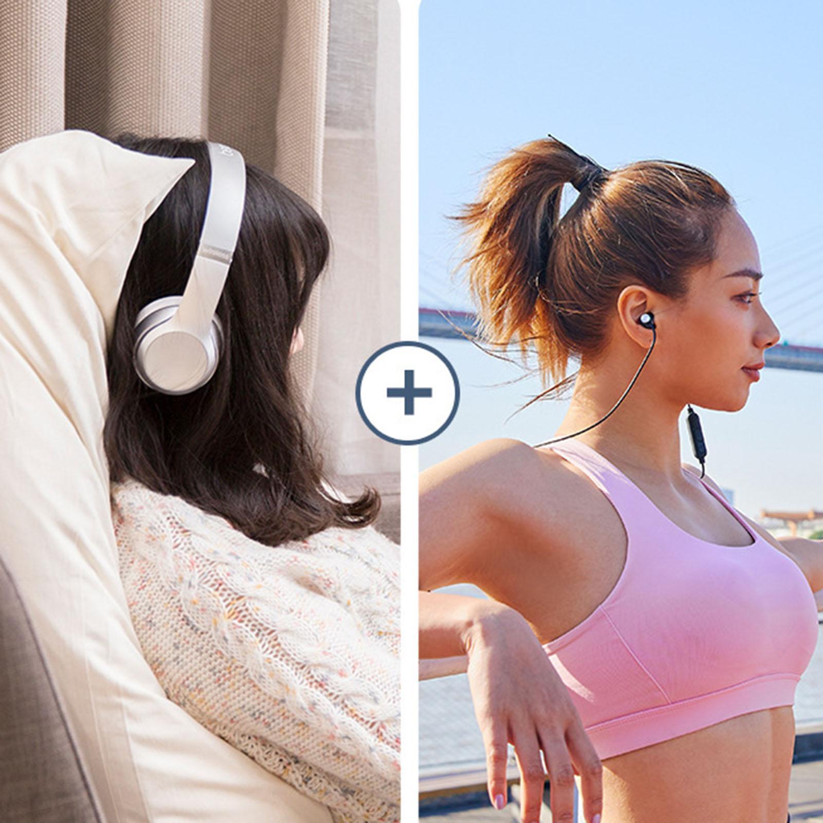 Bluetooth 5.0 Transmitter Wireless Adapter 3.5mm AUX Dual Link Headphones TV