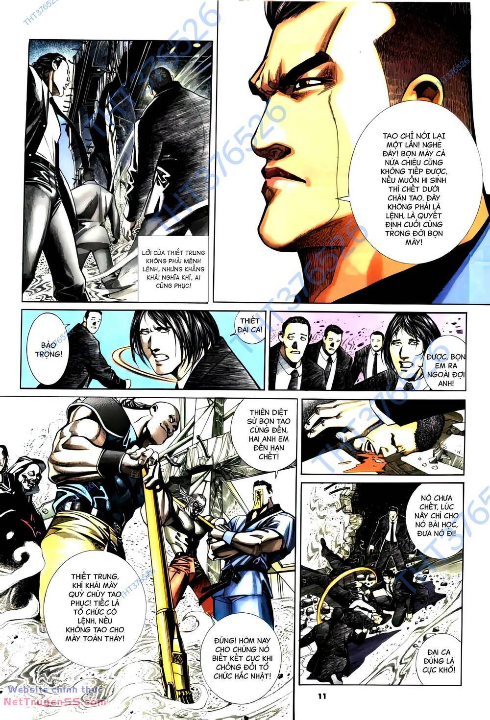 hắc báo liệt truyện chapter 340 11