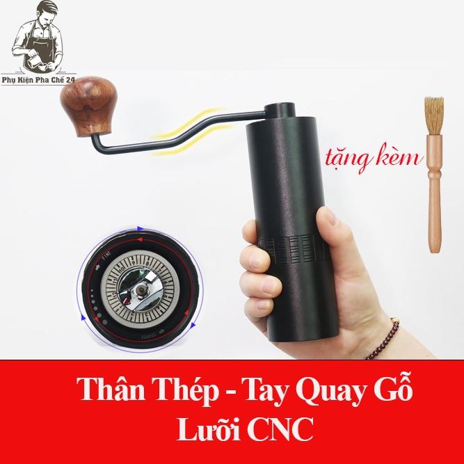 Máy Xay Cà Phê Cầm Tay A3 Tặng Kèm Chổi Vệ Sinh