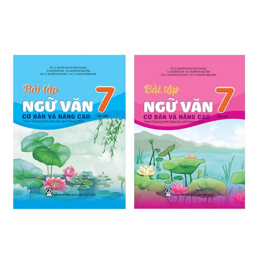 Sách - Combo Bài tập ngữ văn 7 cơ bản và nâng cao  Theo Chương trình Giáo dục phổ thông 2018