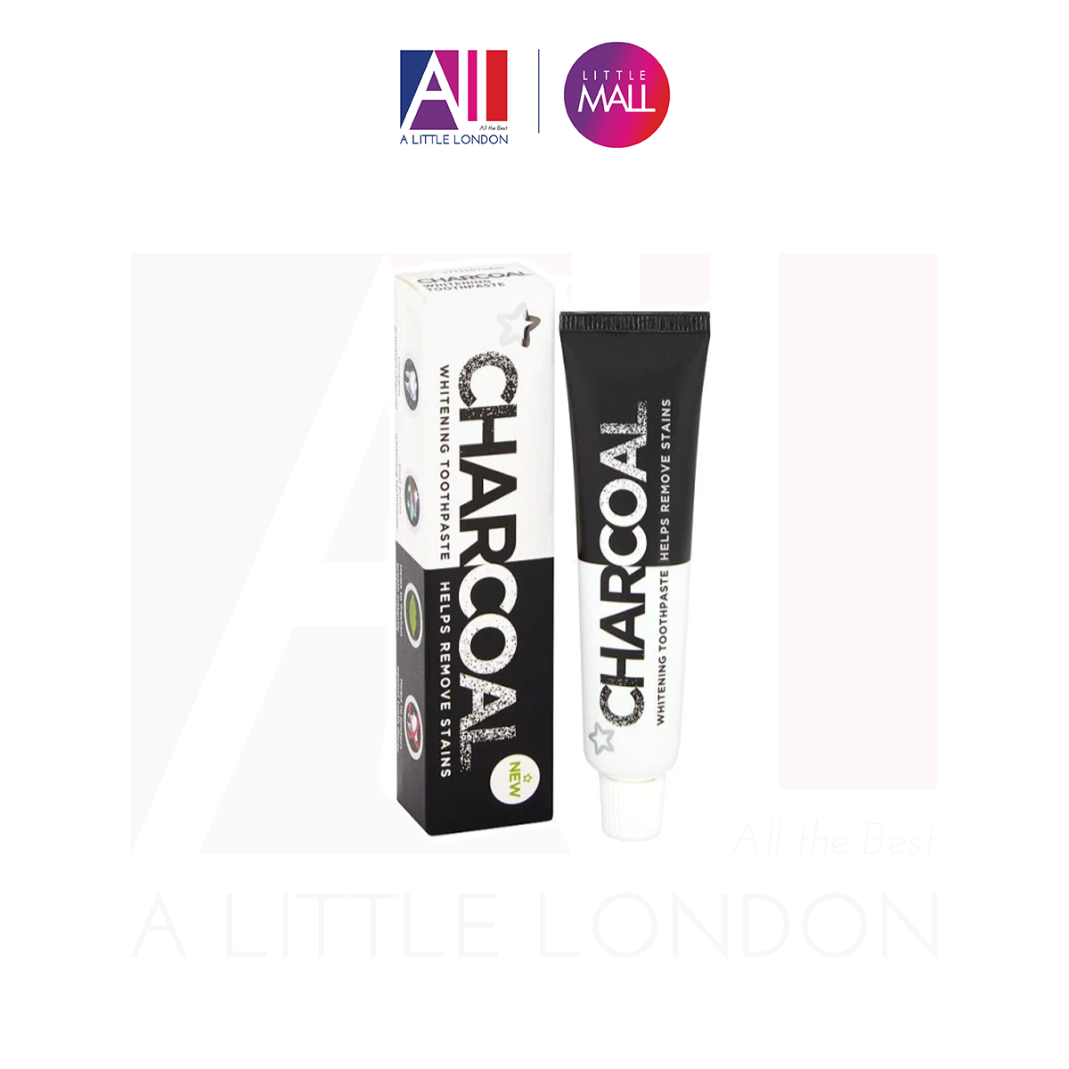 Kem đánh răng Superdrug Charcoal Toothpaste 25ml