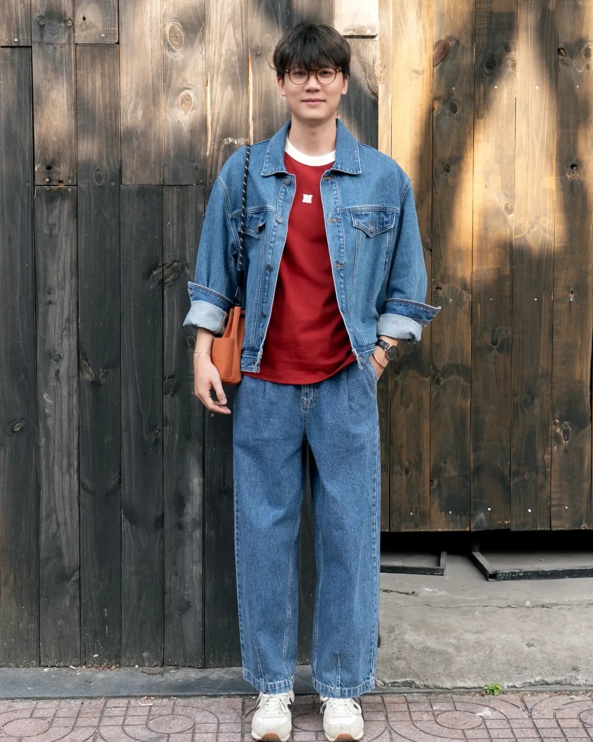 Quần jean nam form Cocoon - ROUTINE 10F25DPA030