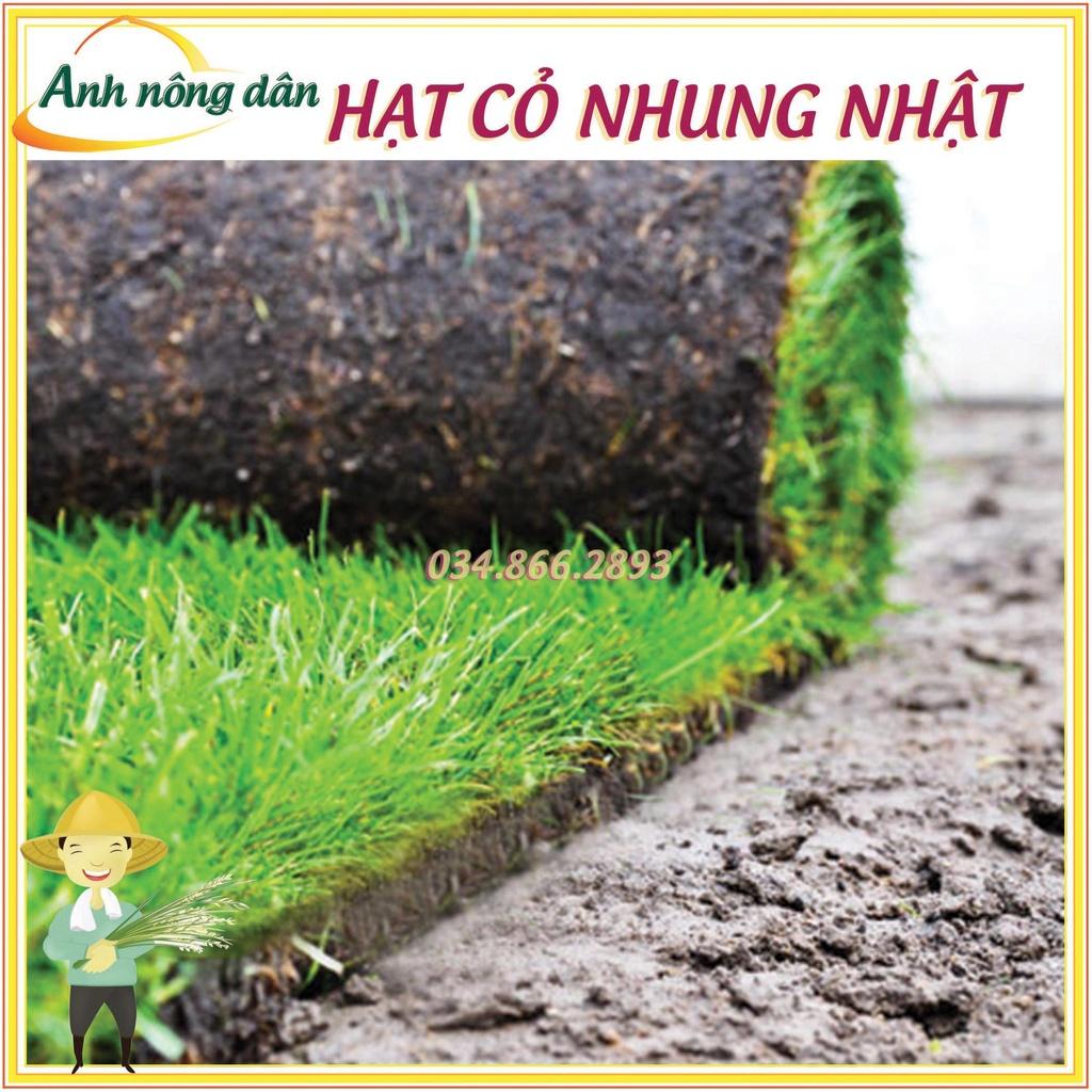 Gói 30g Hạt giống cỏ thảm Nhung nhật - trồng sân vườn, công trình - Anh nông dân chính hiệu