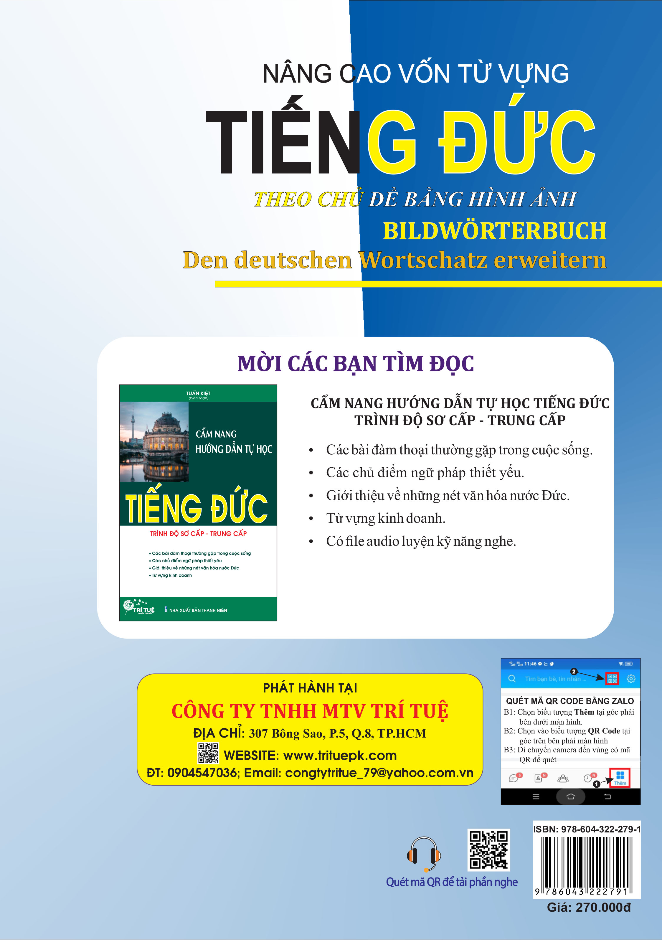 Nâng cao vốn từ vựng tiếng Đức theo chủ bằng hình ảnh