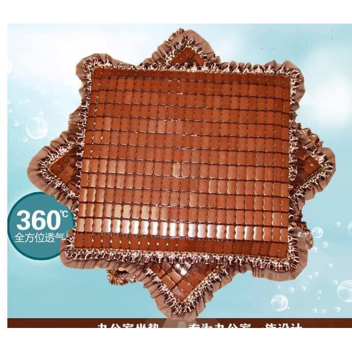 Đệm ghế trúc hạt cao cấp kích thước 45x45cm