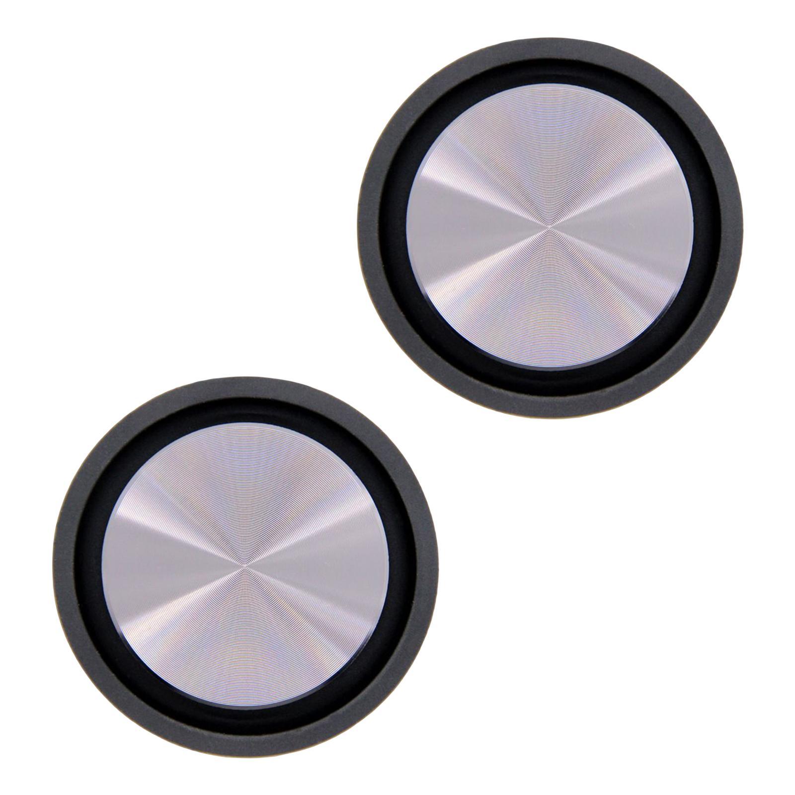 Bass Speaker Passive Radiator Rubber Small Power Consumption Fine Craftsmanship Good Quality Round Repair Part Vibration Platen for Speaker